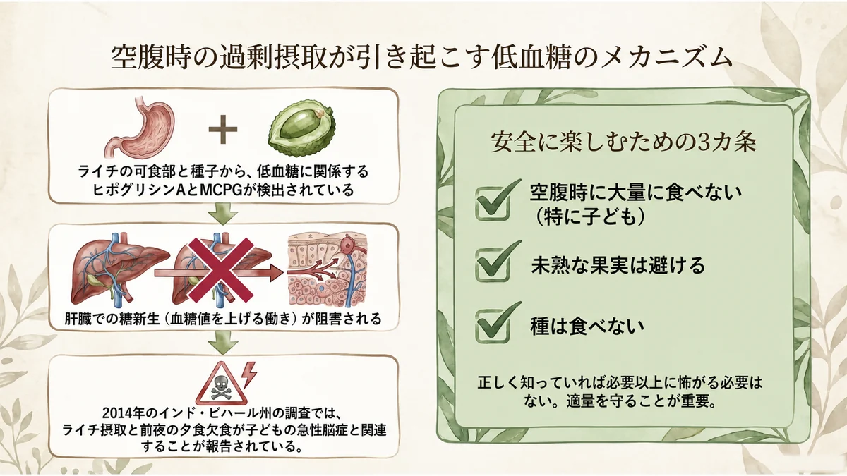 ライチと低血糖の関係、安全に楽しむための注意点