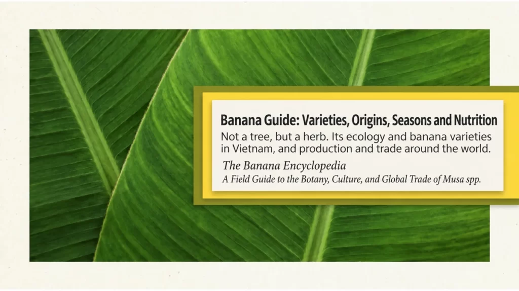 Banana Guide: Varieties, Origins, Seasons and Nutrition
