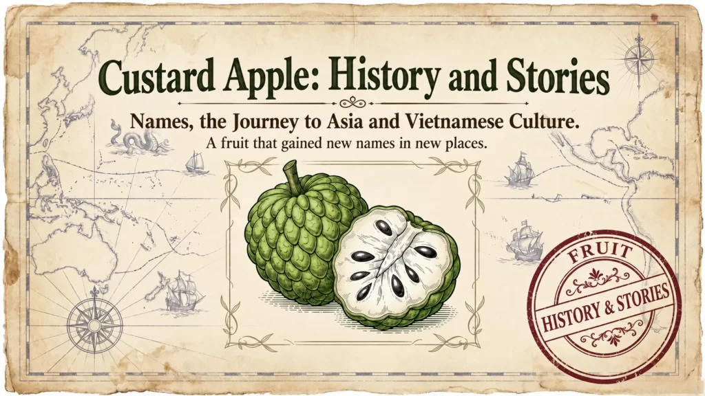 Custard Apple: History and Stories — Names, Asia and Tết Culture