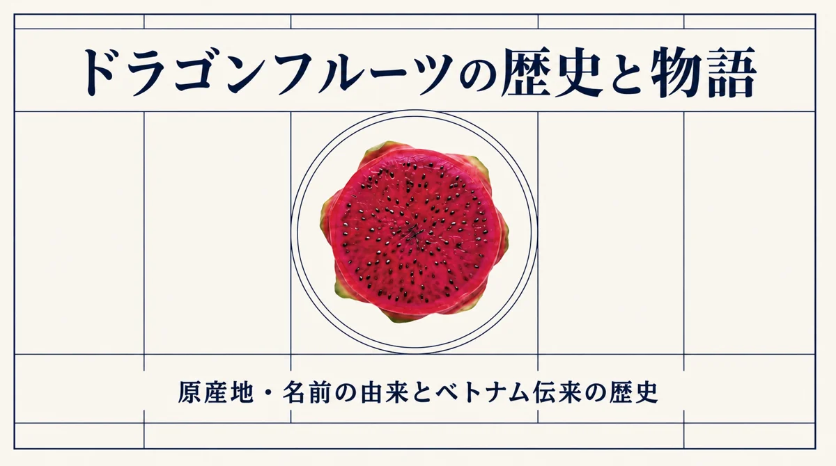 ドラゴンフルーツの歴史と物語の表紙