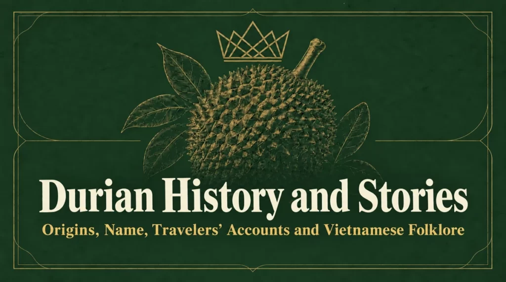 Durian History and Stories: origins, historical accounts and Vietnamese folklore