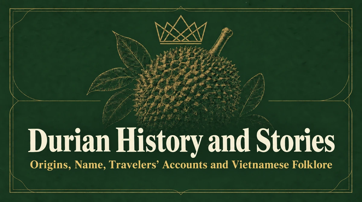 Durian History and Stories: origins, historical accounts and Vietnamese folklore