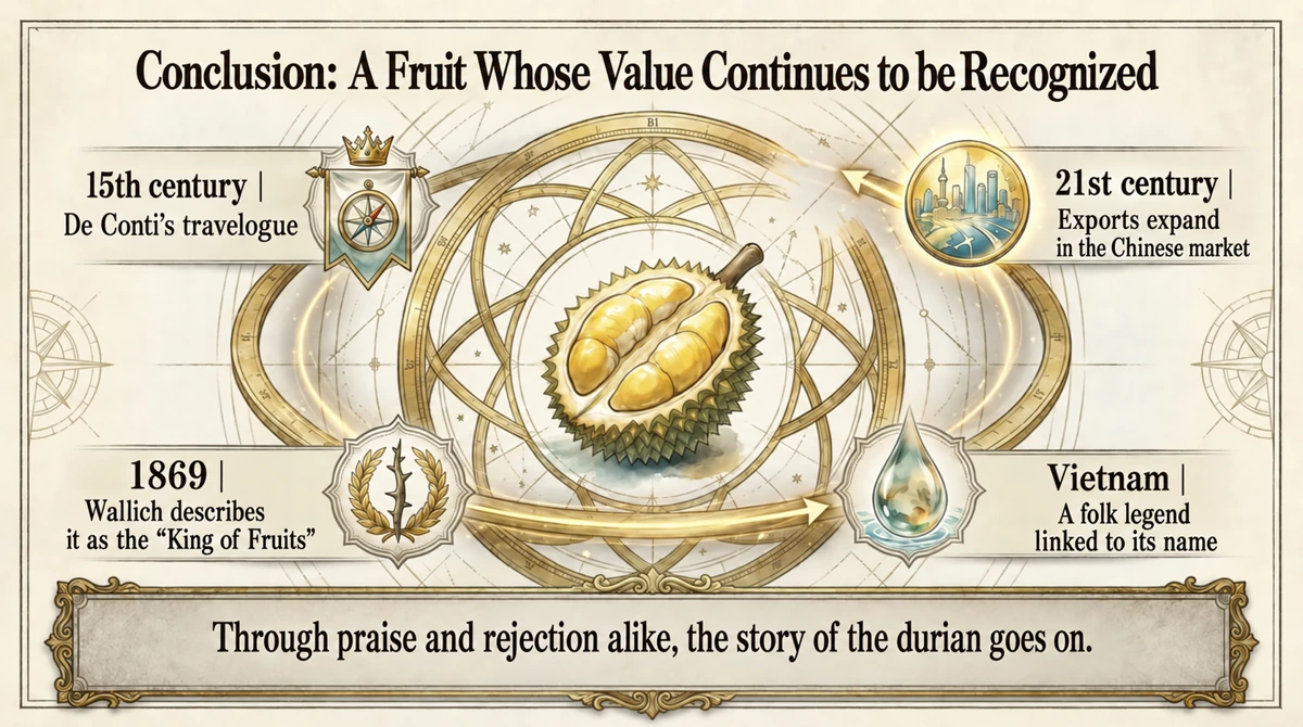 Between praise and rejection, durian’s story continues.