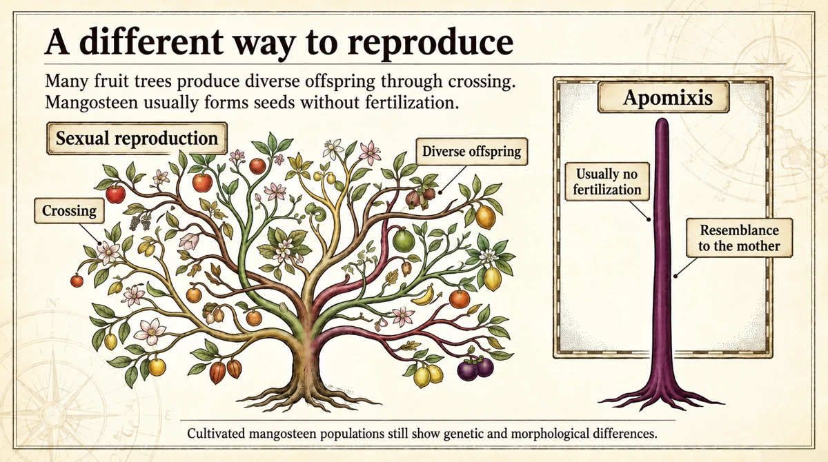 Cultivated populations also show genetic and morphological differences.