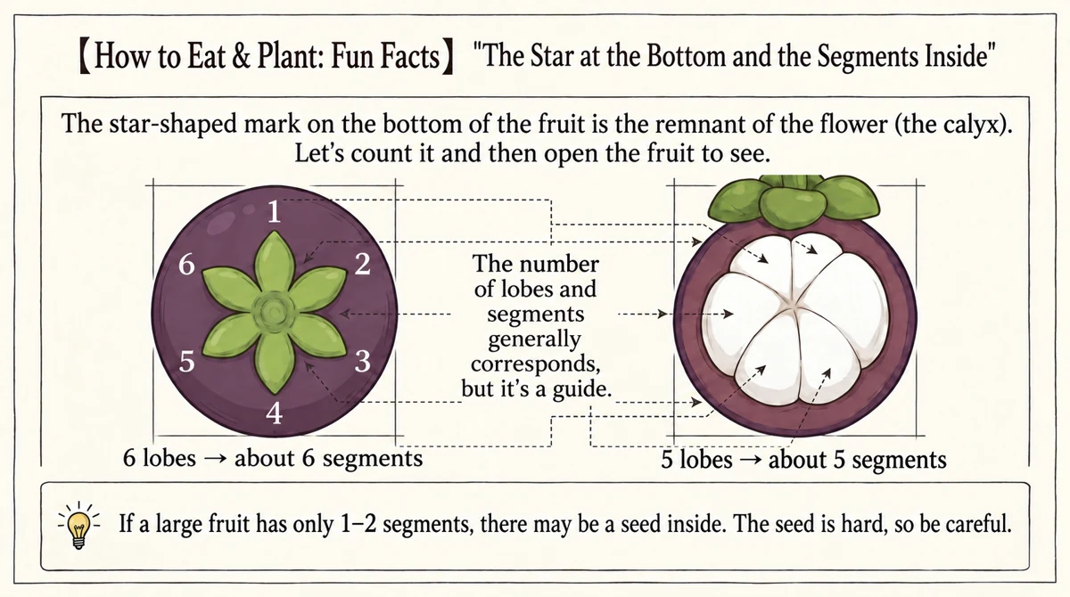 The stigma lobes roughly correspond to the number of segments.