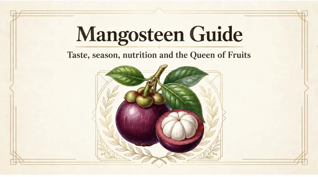 Mangosteen Guide: Taste, Season, Nutrition and the Queen of Fruits