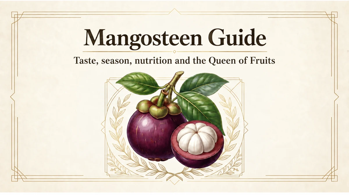 Mangosteen Guide: Taste, Season, Nutrition and the Queen of Fruits