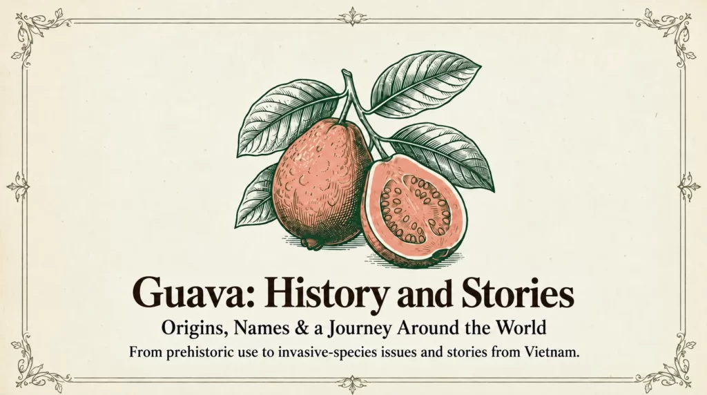 Guava: History and Stories — origins, names and a journey around the world