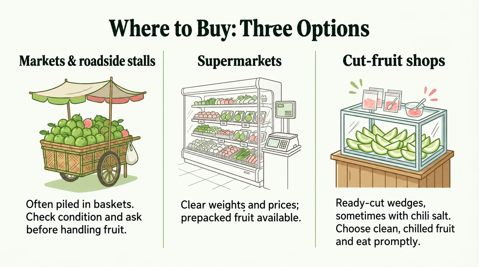 Where to buy guava in Vietnam
