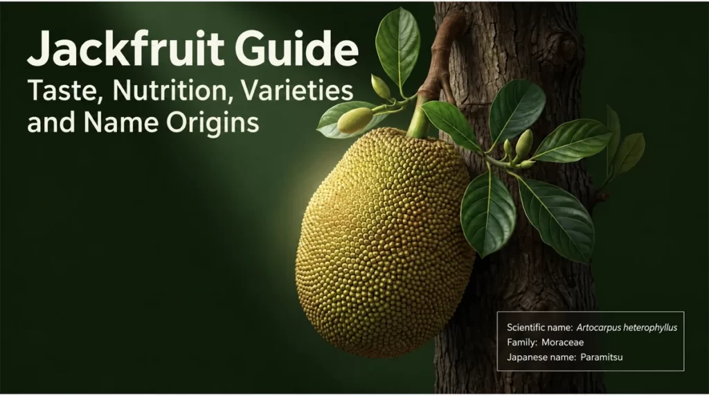 Jackfruit Guide: Taste, Nutrition, Varieties and Name Origins
