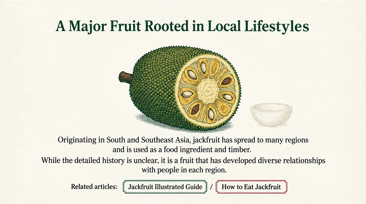 Jackfruit has become part of local life as food, timber and a subject of stories.