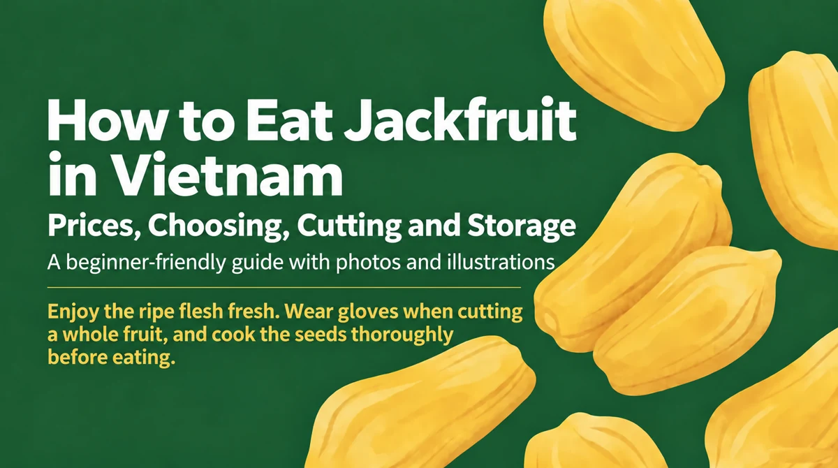 How to Eat Jackfruit in Vietnam: Prices, Choosing, Cutting and Storage