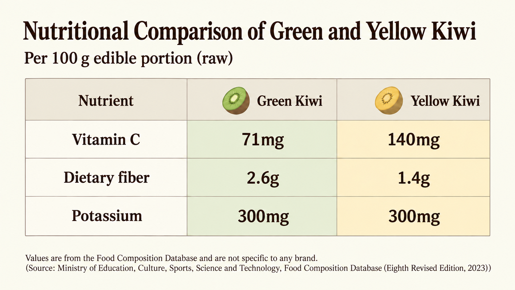 Nutrition contrast