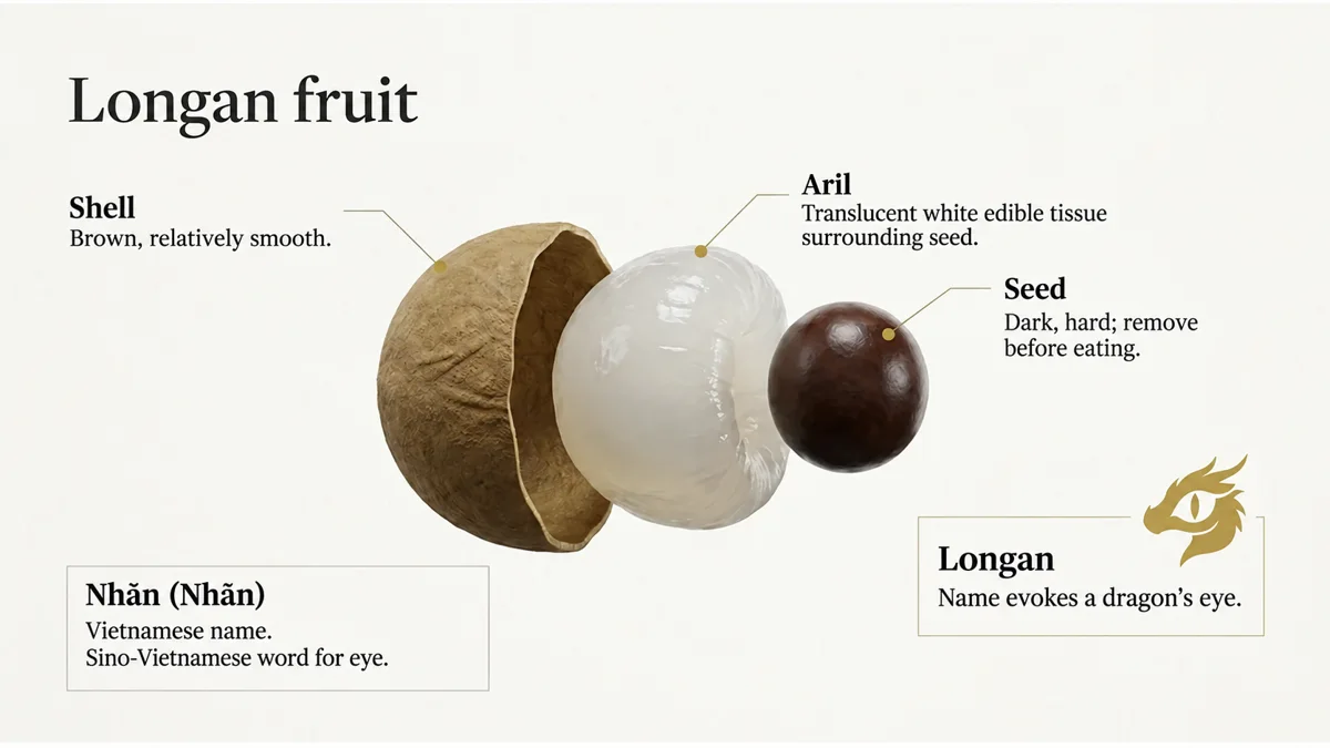 Vietnamese Nhãn corresponds to “eye” in Sino-Vietnamese vocabulary.