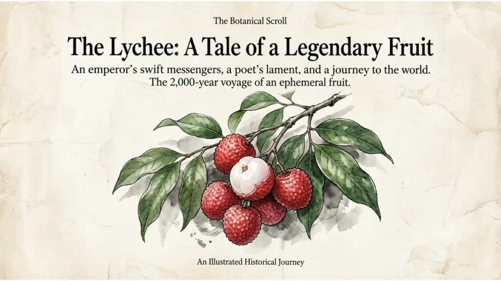 Lychee History and Stories — lychee fruit and the history of imperial couriers and poets