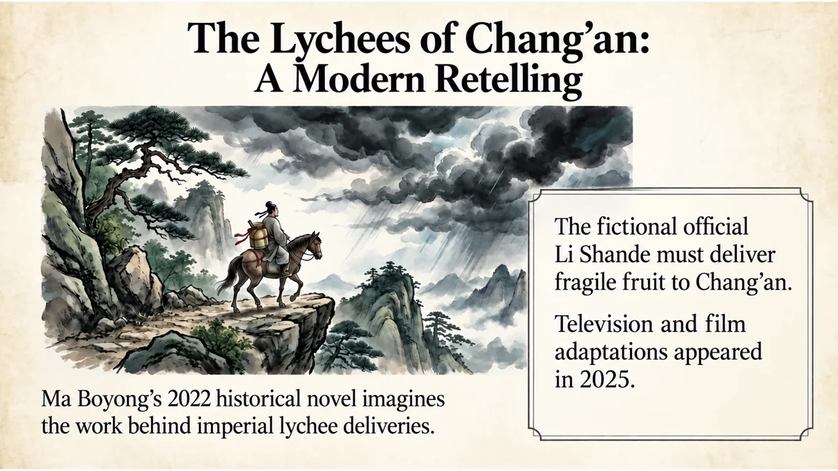 Ma Boyong’s 2022 novel was adapted for television and film in 2025. It is historical fiction.