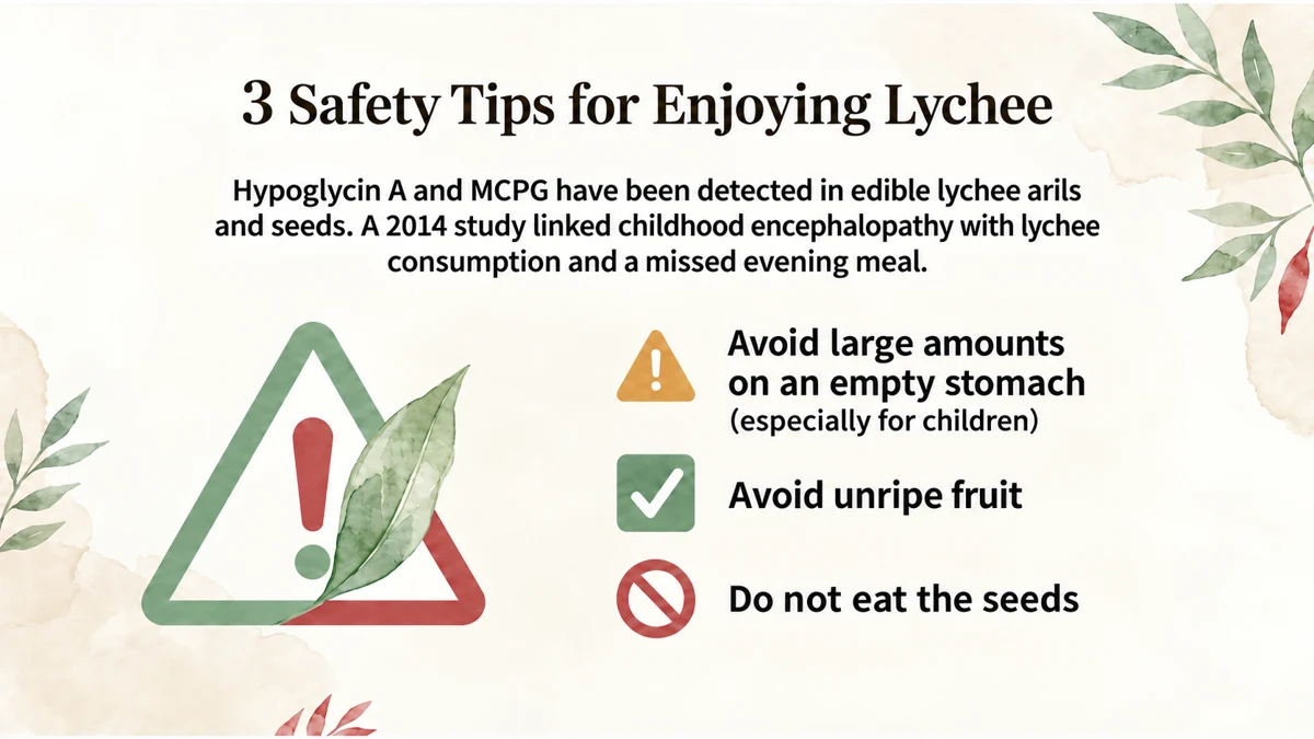 Avoid large amounts on an empty stomach, unripe fruit and seeds, especially in the case of undernourished children.