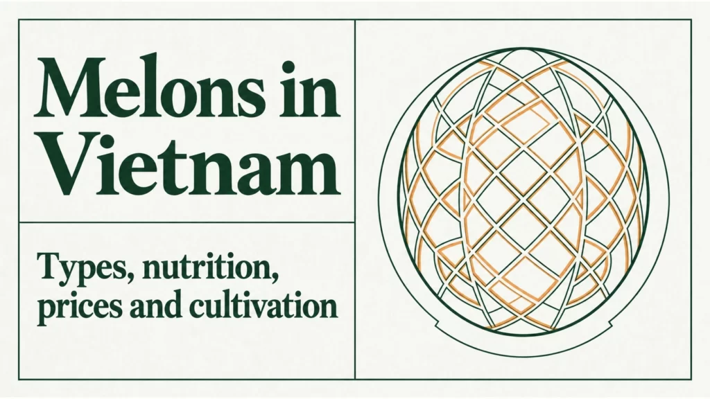 An introduction to melon varieties, nutrition and prices in Vietnam