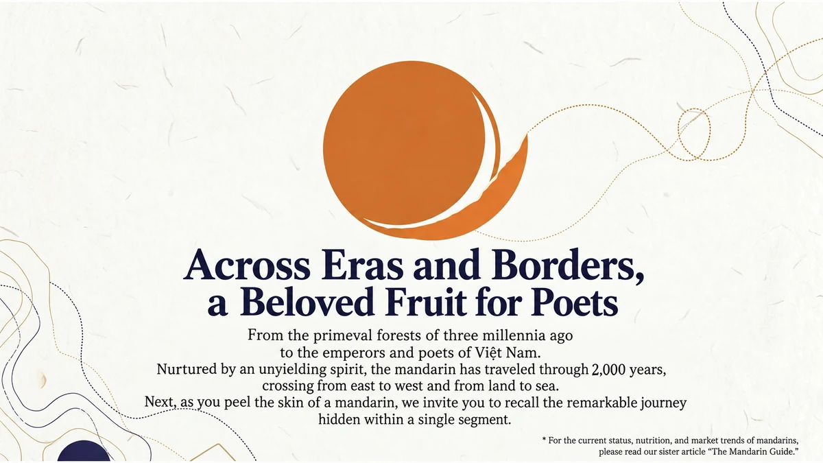 A familiar peeled segment can open a window onto a long cultural history.