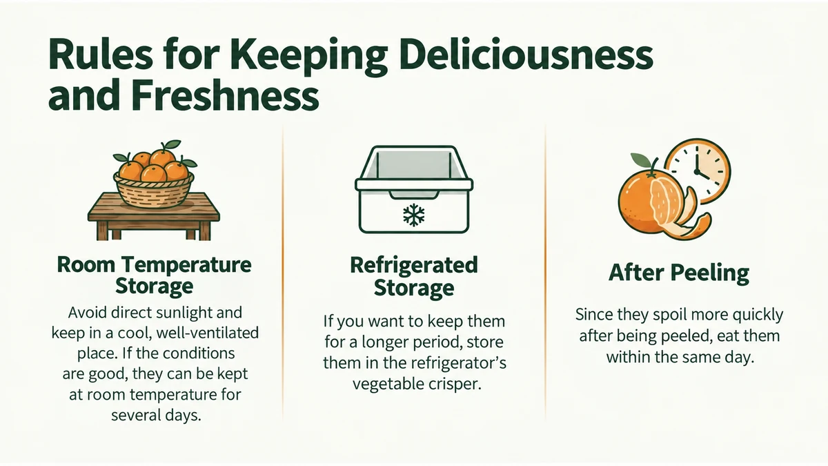 Store according to the conditions and use peeled fruit promptly.