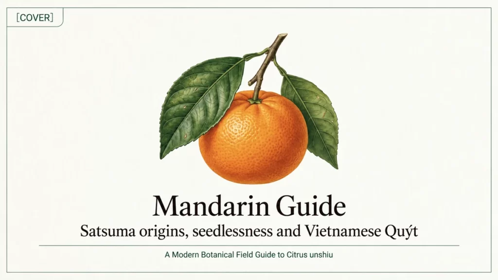 Mandarin Guide — Satsuma origins, seedlessness and Vietnamese Quýt