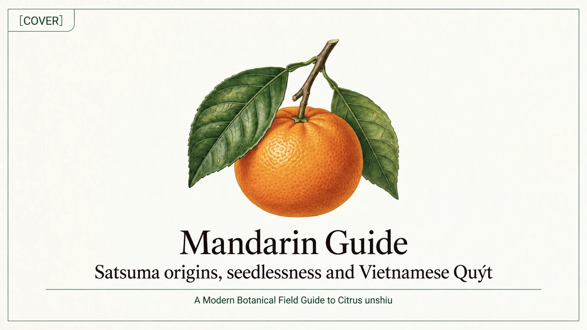 Mandarin Guide — Satsuma origins, seedlessness and Vietnamese Quýt