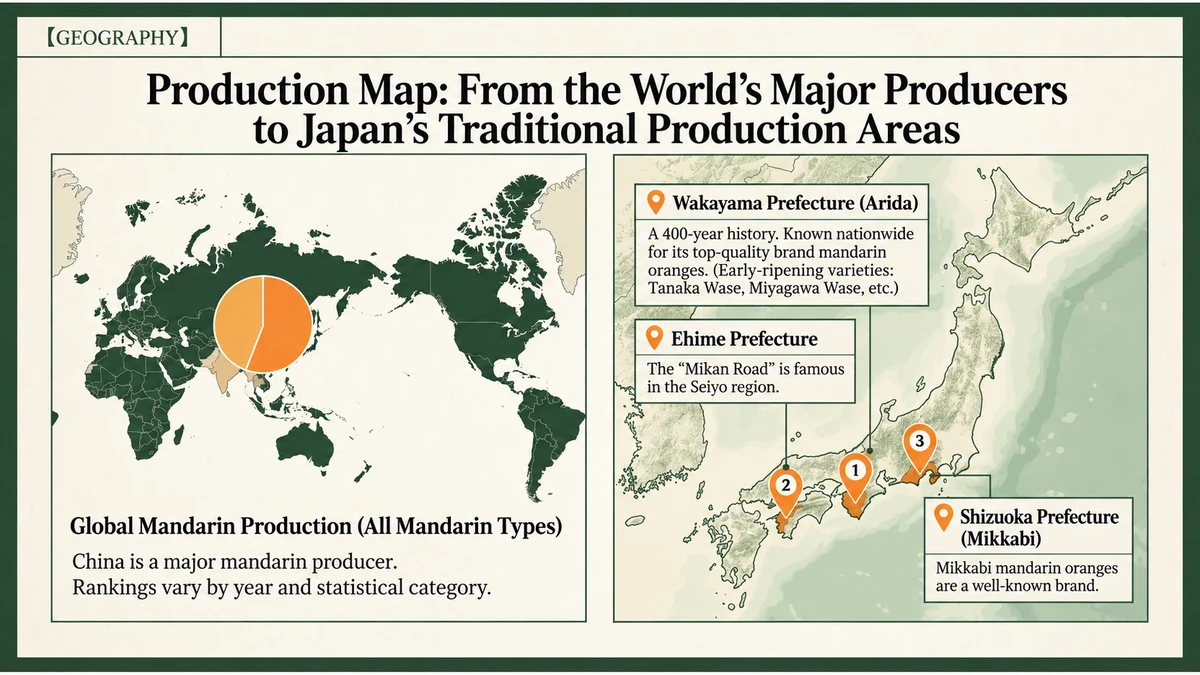 Japanese regional brands and international production categories describe different things.
