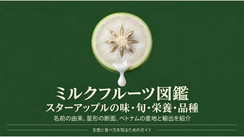 ミルクフルーツのボタニカル・ファイル