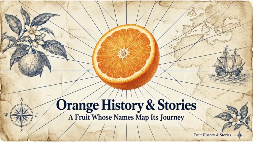 Orange History and Stories: Names, Trade and a Journey Around the World