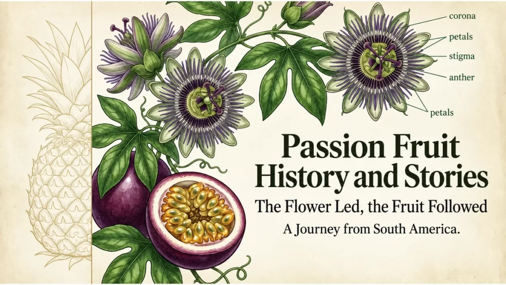 Passion Fruit History and Stories: Origins, Names and the Flower’s Journey