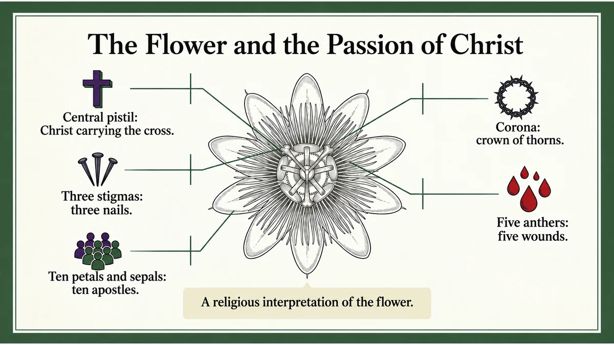 A missionary interpretation of the flower’s structure.