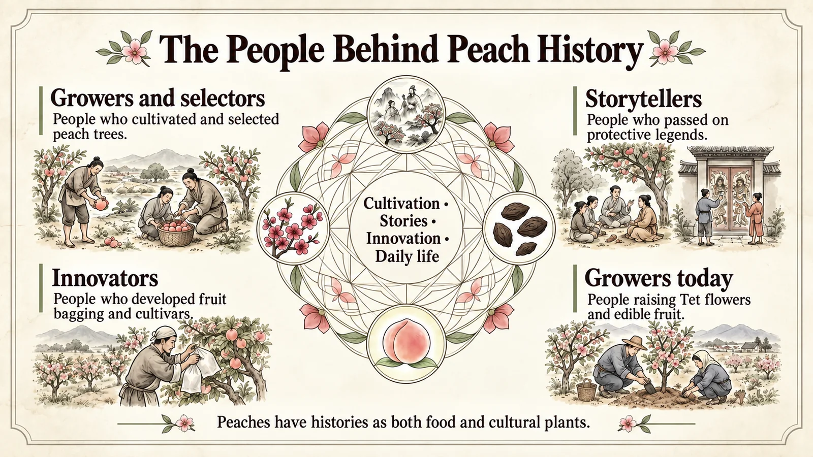 Growers, storytellers, innovators and today's peach producers
