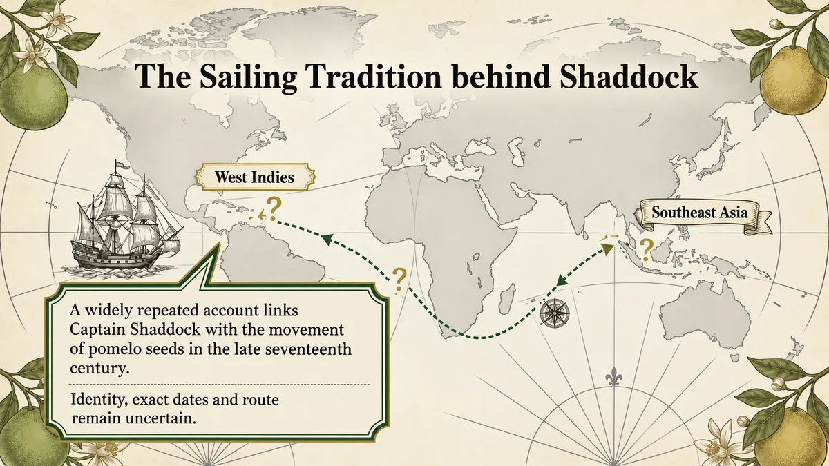 Parts of the Captain Shaddock story remain historically uncertain.