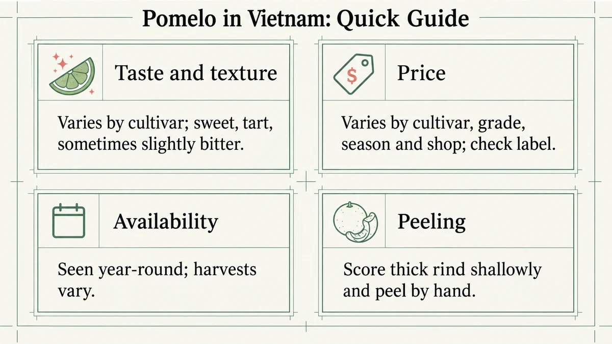 Pomelo is called Bưởi in Vietnam.