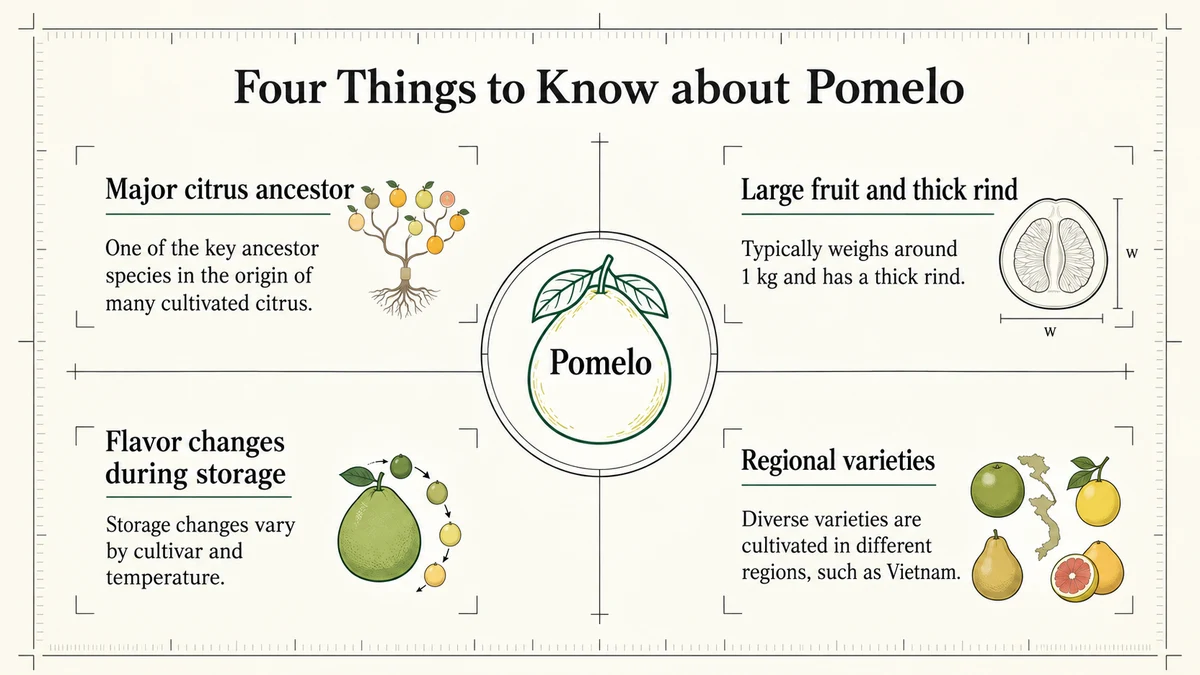 Names, ancestry, nutrition, varieties and quarantine are the main topics of this guide.