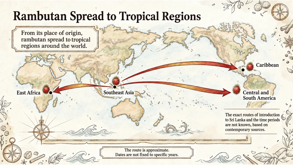 Rambutan History and Stories: Origins, Names and Documented Journeys