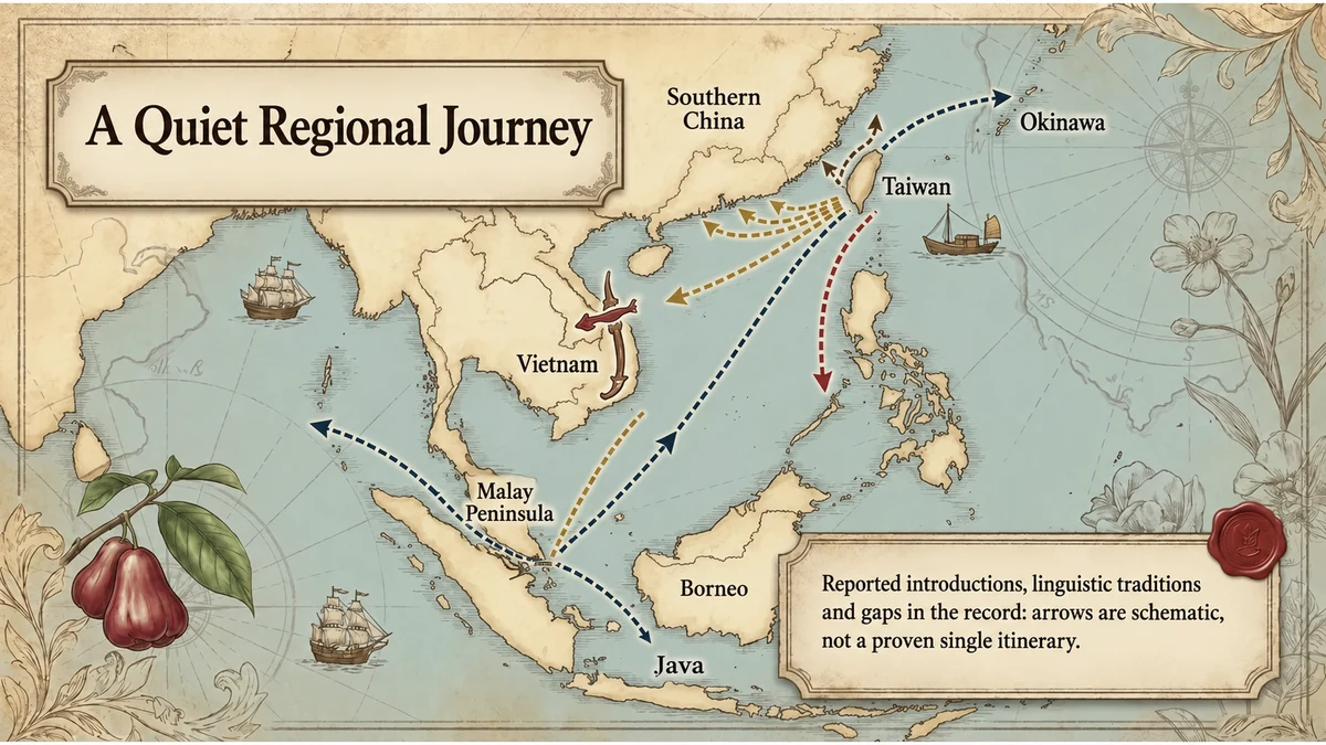 A quiet regional map: documented milestones, reported traditions and gaps in the record.