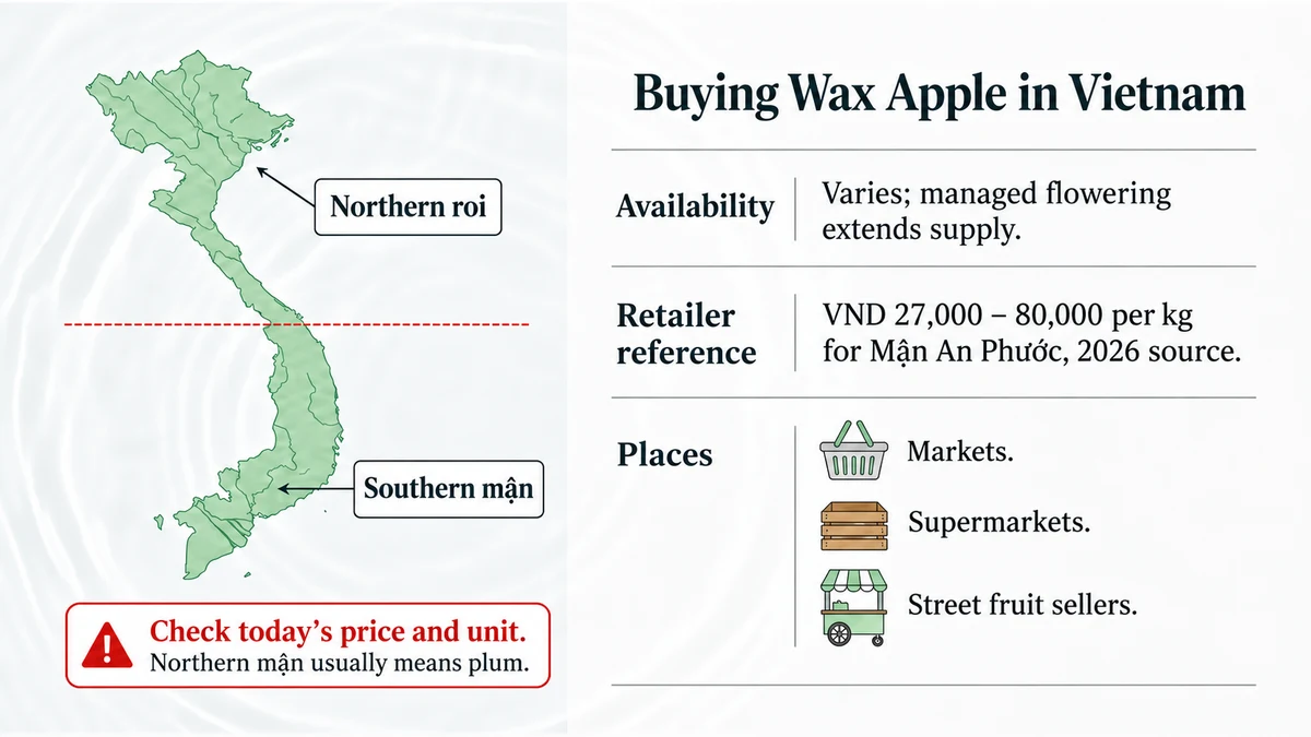 A buying guide: availability, a source-specific price example and places to shop.